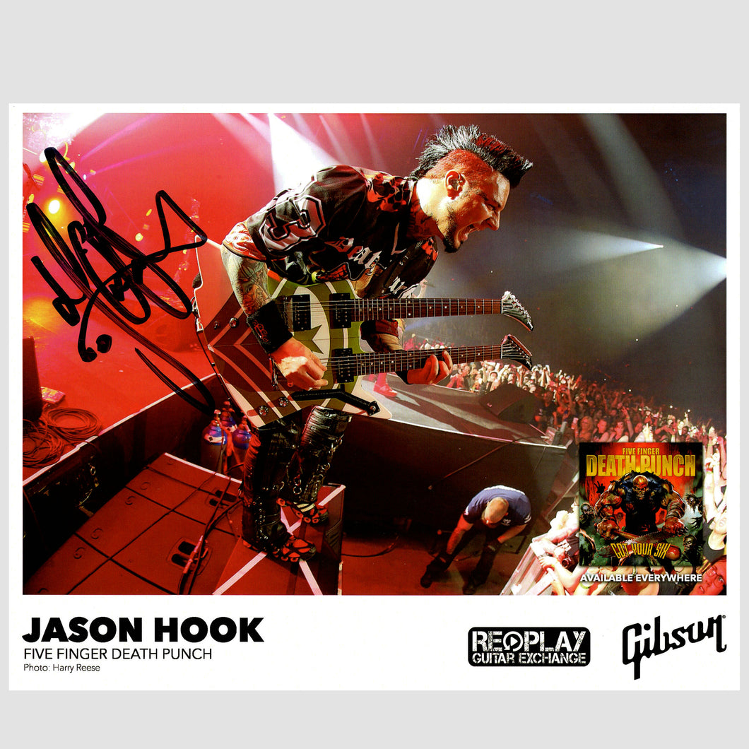 Jason Hook Autographed 8 x 10