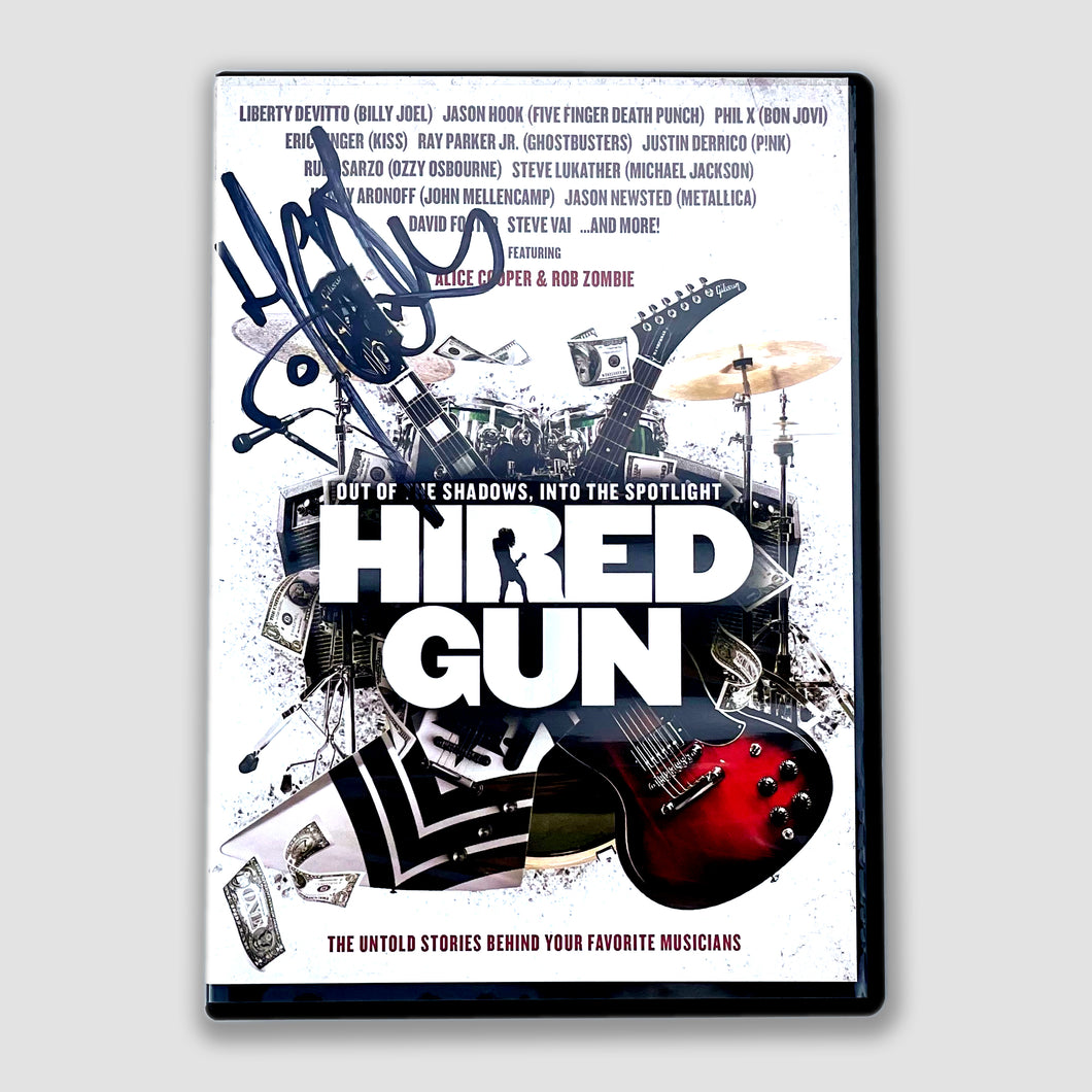 Signed HIRED GUN DVD