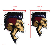 Load image into Gallery viewer, &quot;Jason Hook Profile Skull&quot; sticker pack [4 Large]
