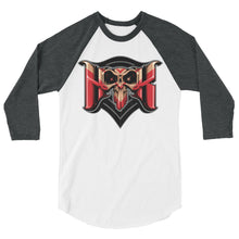 Load image into Gallery viewer, Hook 3/4 sleeve raglan shirt
