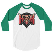 Load image into Gallery viewer, Hook 3/4 sleeve raglan shirt
